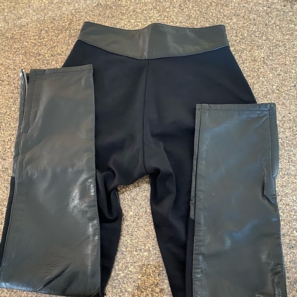 Harley Davidson Women's Leather Pants Size 6 / 34​​​​​​​​​​​ - Picture 9 of 10